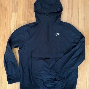 Nike Men's Navy Hooded Windbreaker